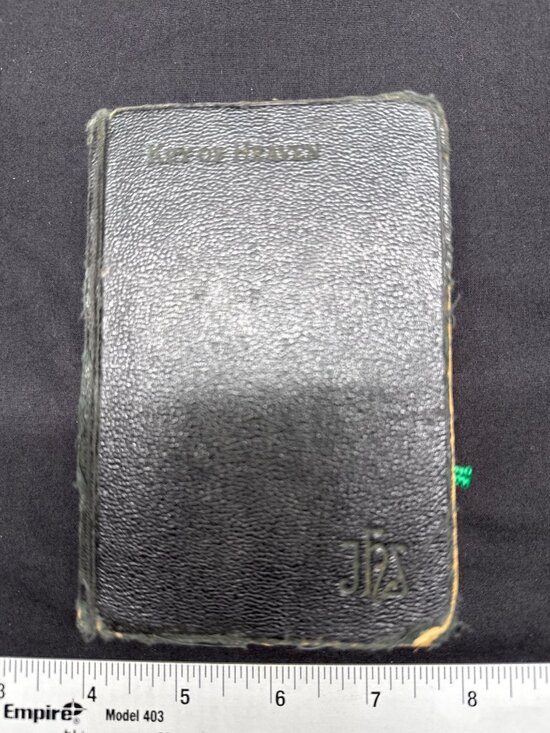 The Regina Press Other - The Key Of Heaven Prayer Book By Regina Press Vintage Leather Bound Pocket Size